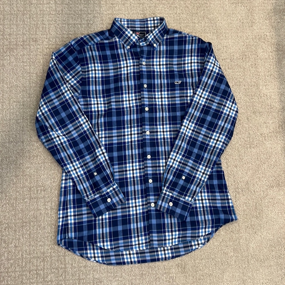 Vineyard Vines Large Performance Slim Fit Tucker Shirt